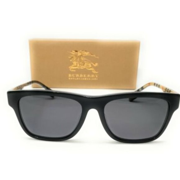 Burberry Women\'s Black and Grey Sunglasses! main image 4